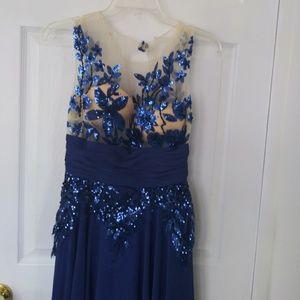 Blue Wedding dress